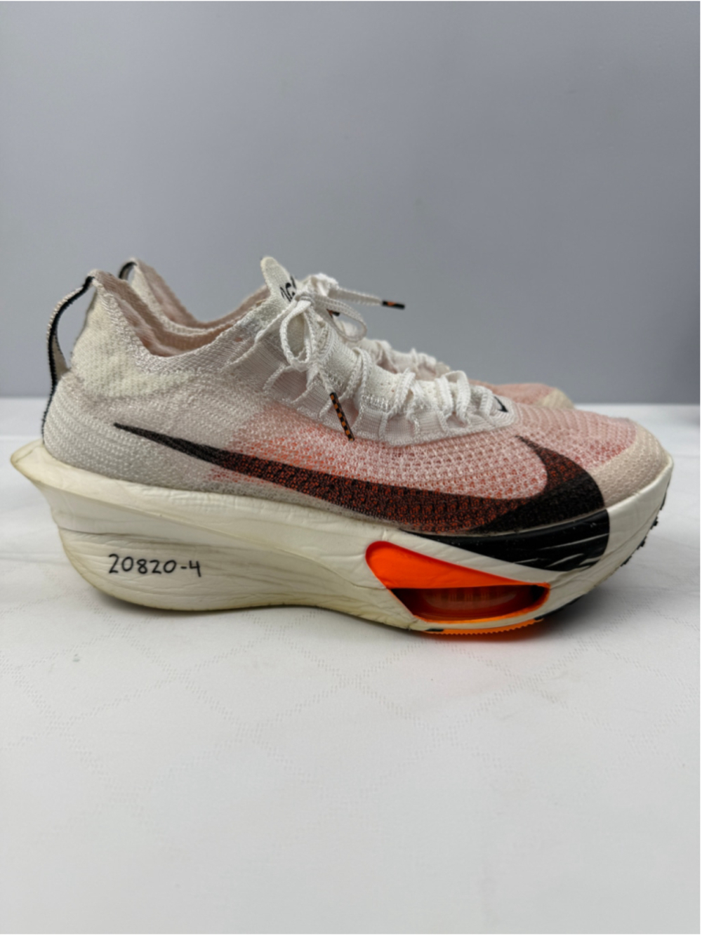 Nike Air Zoom Alphafly NEXT% 3 Prototype Men Sz 8 white FD8356-100